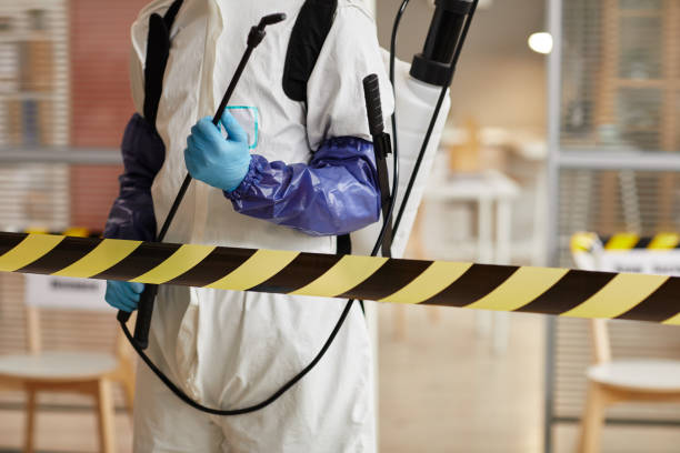 Professional Biohazard Cleanup technician working in Ashland, OH